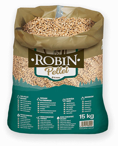 worek pelletu opałowego Robin do kupienia w Skale lub sklepie internetowym